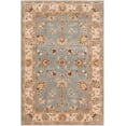 thumbnail image 2 of SAFAVIEH Royalty Wenona Traditional Wool Area Rug, Blue/Beige, 4' x 6', 2 of 5