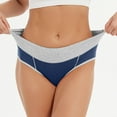 thumbnail image 7 of Fesfesfes Women Plus Briefs Cotton Underpant Low Waist Lifting ButtocksTriangular Underwear For Women, 7 of 7