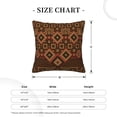 thumbnail image 3 of Bedroom Outdoor Decorations Blue Flower Pattern Background Pillow Sofa Cushion(Without Pillow), 3 of 6