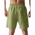 thumbnail image 5 of Men's Quick-Dry Tactical Shorts with Zippered Pockets - Casual Beach Shorts for Men, Ideal for Summer, Beach Parties, and Outdoor ActivitiesGreenM, 5 of 8