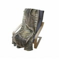 thumbnail image 4 of Letter S Soft Flannel Fleece Blanket, Wood Alphabet Block S Timber Texture Image Typography Writing Craft Font, Cozy Plush for Indoor and Outdoor Use, 50" x 60", Pale Yellow Tan Grey, by Ambesonne, 4 of 6