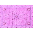 thumbnail image 1 of Ahgly Company Indoor Rectangle Abstract Purple Modern Area Rugs, 5' x 7', 1 of 4