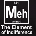 thumbnail image 3 of CafePress - Element Meh White T Shirt - Men's Classic Graphic Cotton T-Shirt, 3 of 4