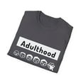 thumbnail image 4 of Funny Growing Up Trap Funny Graphic Novelty T-shirts, 4 of 4