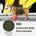 thumbnail image 4 of UOSIA Waterproof Corgi Raincoat - Anti-Dirty Dog Belly Vest & Chest Protector,, 4 of 6
