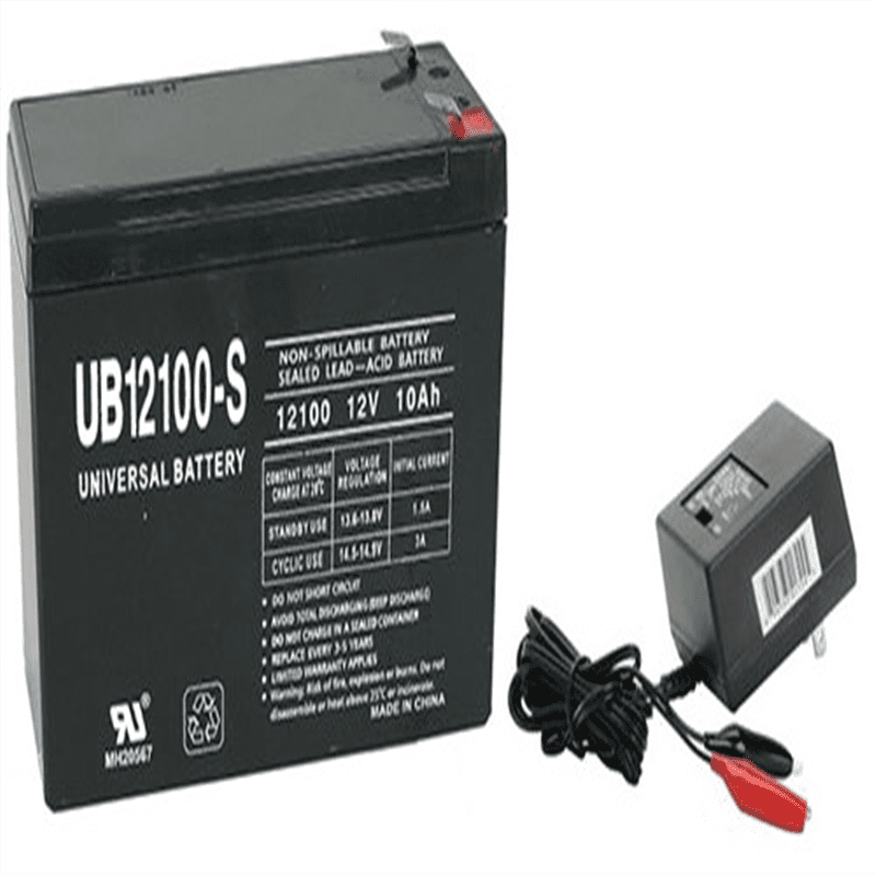 12V 9AH Battery for Vexilar IP1212 FL12 Ice Pro WITH CHARGER Walmart