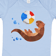 thumbnail image 4 of Inktastic Cute Otter and Beachball Boys or Girls Baby Bodysuit, 4 of 5