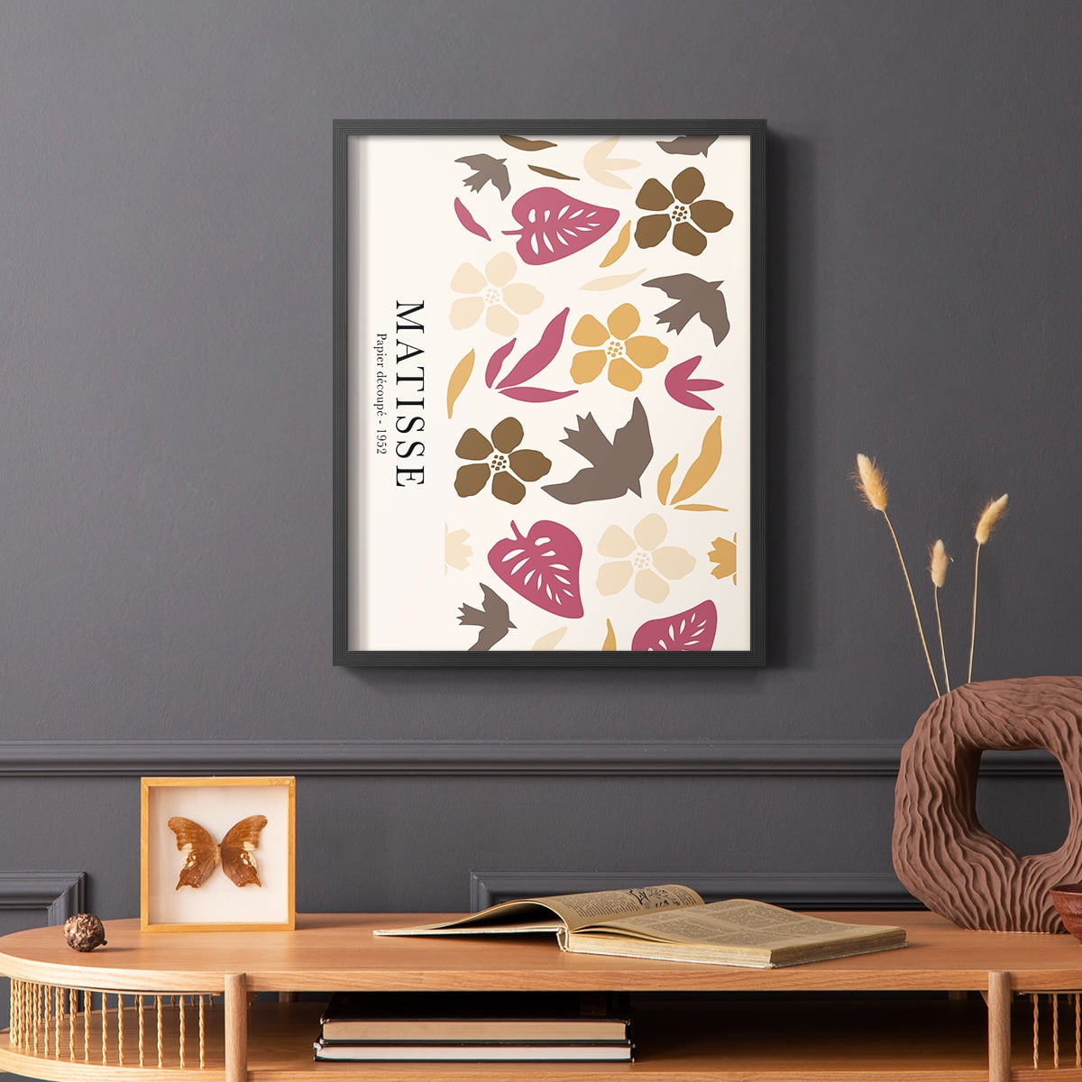 Matisse CCLVI in Solid Wood 11 x 14 Framed Print