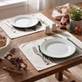 thumbnail image 4 of Smile Trees Merry Christmas Placemat for Dining Table 12 x 18 Inch Set of 4, 4 of 7