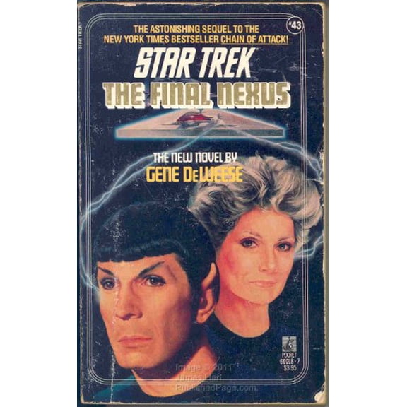 Pre-Owned The Final Nexus (Star Trek, No 43), 9780671660185, 0671660187, Paperback,