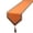 Orange, variant on Table Runners,Solid Color Flannel Tassel Table Runners With Edge Design,Anti-slip Dust-proof Table Runner For Teahouse TV Cabinet Dining Table -Orange-33x100cm