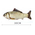 thumbnail image 2 of RubrumRosa Chat de Compagnie Rechargeable USB Queue Remuante Électrique Simulation Poisson Banane Ensemble 6 Pcs (Chaque Poisson Est Livré avec Trois Sacs de Cataire), 2 of 4