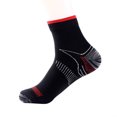thumbnail image 2 of Limei Compression Running Socks Men Women (2 Pairs), Ankle Athletic Socks Low Cut with Arch Support, 2 of 7