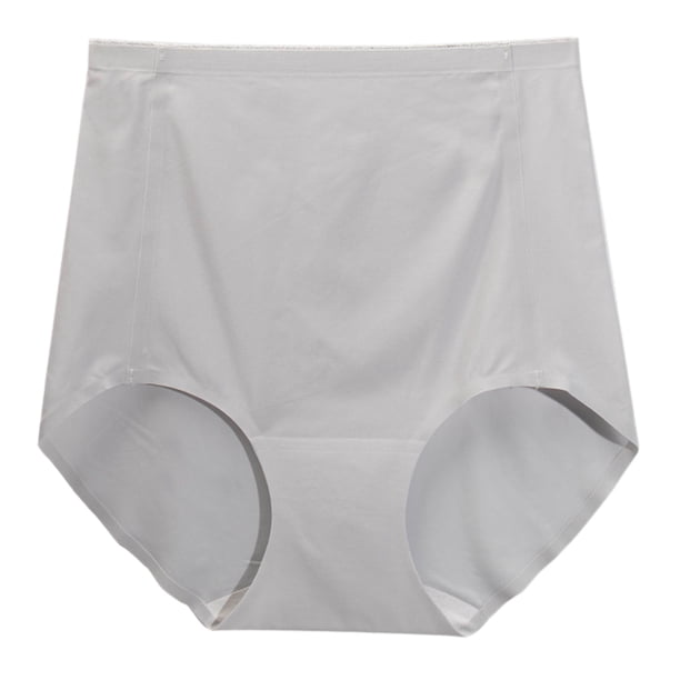 Gibobby Verano calzoncillos adelgazantes Calzoncillos, bragas sexis, ropa interior, bragas, Bikini, bragas sólidas para mujer, bragas de algodón, regalo del Día de San Valentí(Gris, XXL)