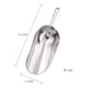 thumbnail image 4 of Cuchara comercial de aluminio para alimentos - Muy resistente/mango ergonómico, multiusos/hielo/caramelos, para servicios de cocina/vending, 4 of 4