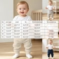 thumbnail image 4 of Gubotare Toddler Jogger Pants Boys Girl's Baggy Sweatpants Lightweight Straight Leg Athletic Pants 3T 4T (White,3-4 Years), 4 of 5