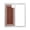 Dark Brown, variant on No Glue Heat Blocking Window Flims, Beige Geometric Window Privacy Film Frosted, Brown Greek Key Design Burlap Modern Art Peep-proof Door Windows Tint for Bathroom, Dormitory, 17.7 x 78.7 Inches