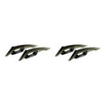 thumbnail image 4 of relayinert Plastic Aerodynamic Spoiler Wing Moto 250SR Sticker Motorcycle Motorcycle Motorcycle Accessories black 2Set, 4 of 6