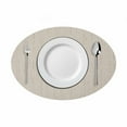thumbnail image 1 of Sets de Table Motif Ovale Antidérapants Isolation Thermique Sets de Table Lavables Décoration de Table à Manger Beige,1*Table de Table en Solde, 1 of 9