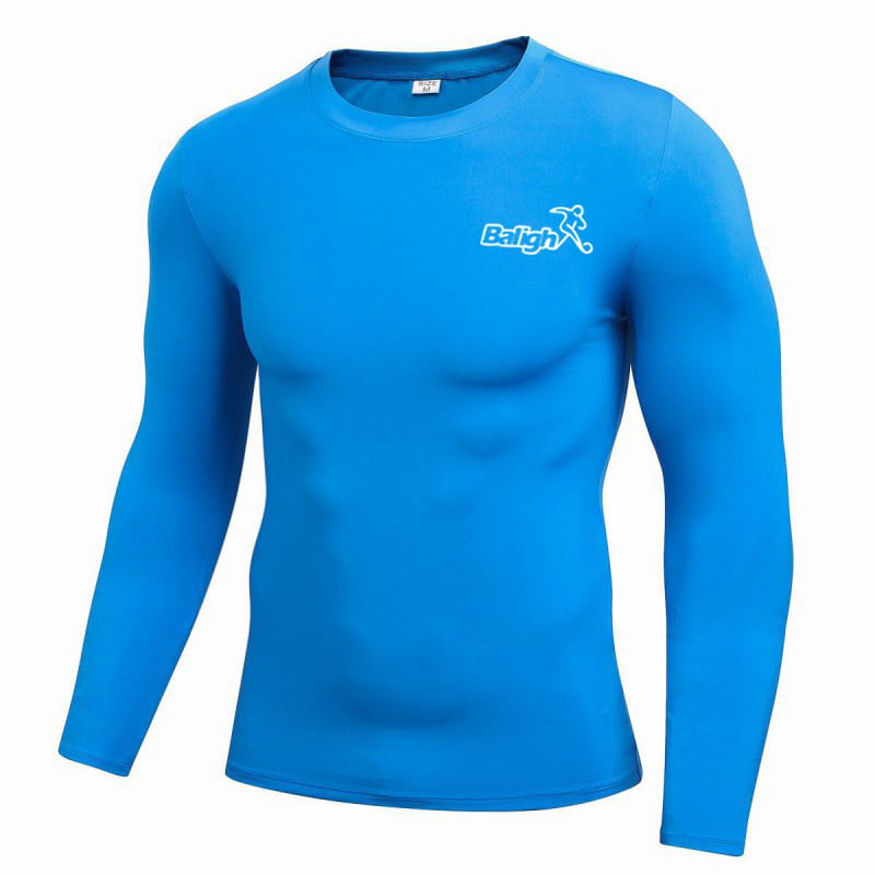Men's Cool Dry Skin Fit Long Sleeve Compression Shirt Tight T-shirt Tops  Clearance 