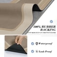 thumbnail image 6 of Dmlowu Long Bathroom Rugs Non Slide Absorbent Stain Resistants Quickly Dry Thin Bath Rugs for Bathroom Floor Bathtub Vanity Bathmat 16x47in, 6 of 6