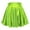 Z-475Green, variant on Women's Casual Skirt A Line Solid Color Metallic Flared Pleated Stylish Shiny Mini Skirts For Everyday Wear,Silver,Xl
