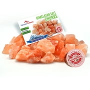 Himalayan Aroma - 1 LBS Himalayan Pink Salt Chunks, Pink Himalayan Sea Salt, 1 - 2" Chunks, Food Grade, Essential Minerals & Nutrients Dense, Kosher Certified, Resealable Bag, Packaged in USA