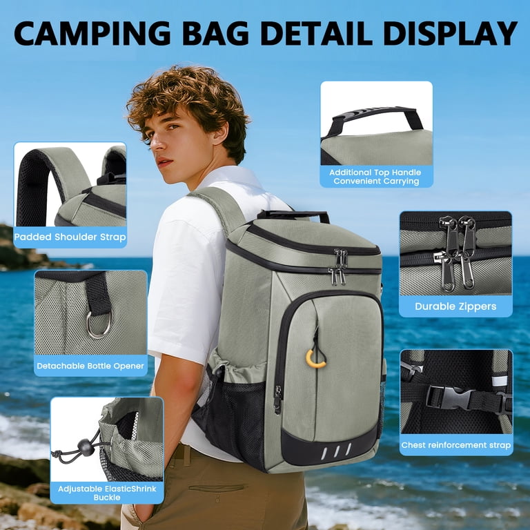 backpack cooler for hiking Cshidworld Cooler Backpack