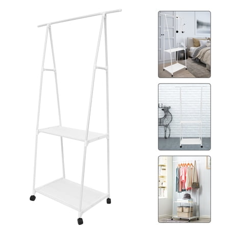 Masteelf  Standing Garment Rack Organiser Organizer Clothing Baby White