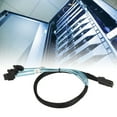 thumbnail image 1 of Mini  To 4  Cable, Server Computer Laufwerk Array Datenkabel, Mini  SFF 8087 Auf 4SATA 7Pin Gerader Anschluss., 1 of 8