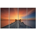 thumbnail image 2 of Wooden Bridge under Illuminated Sky, 2 of 3