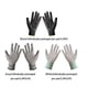 thumbnail image 4 of Guante protector de trabajo Sonducket para hombres y mujeres antideslizantes Negro S, 4 of 6
