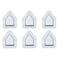 thumbnail image 1 of Art House-Moldes para velas candelabro en forma casa molde silicona decoraciones mesa, 1 of 4