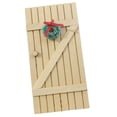 thumbnail image 3 of Puerta en Miniatura para , Juego de Simulación, Modelo de Puerta, Puerta única para , Regalos de Hadas, Decoración Madera con corona CUTICAT Puerta de casa de muñecas, 3 of 7