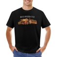 thumbnail image 7 of Blue Oyster Rock Mens Short Sleeve Crewneck T-Shirt 80s 90s Graphic Tees Shirts Top, 7 of 7