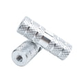 thumbnail image 1 of Wosthever Pedal de eje exterior con ranura antideslizante para pie de aleación de aluminio con clavija para bicicleta, 2 uds. Type4 NO4, 1 of 6