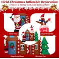 thumbnail image 2 of Decoración inflable de Navidad Macarena Papá Noel 180 cm, 2 of 7