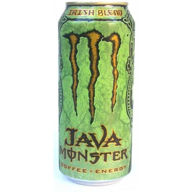 Java Monster Coffee + Energy Drink, Irish Blend, 15Ounce Cans (Pack Of 6)