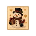 thumbnail image 2 of DIY Christmas Pearl Diamond Painting Art Kit for Adults, Beginner-Friendly, 3D Raised Pearl Beads Craft with Shimmering Effect, Handmade Art Craft for Home Wall Decor, Relaxing Stress Relief E, 2 of 4