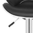 thumbnail image 5 of SAFAVIEH Shambi Swivel Bar Stool Black, 5 of 6