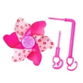 thumbnail image 3 of para bicicleta para niños, patinete de juguete que gira automáticamente, decoración 3D divertida, colorido para cochecito, juguete Floral, 3 of 8