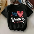 thumbnail image 3 of Delliss Happy Mother's Day Mommy T-Shirt for Kids Gift for Mom Toddler & Youth Shirt for Boys 2-10 Years, 3 of 3