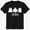 Black-18, variant on Boys Halloween Shirt and Girls Halloween Shirt, Tropical Halloween Ghost Skeleton and Pumpkin Icons, Graphic T-Shirt