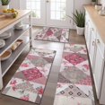 thumbnail image 2 of Pioneer Flower Floral Print Pattern Kitchen Rugs Sets Of 3,Kitchen Runner Rugs Non Skid Washable,Decorative Kitchen Floor Mats for Kitchen,Sink,Laundry,17"x30"+ 17"x47" + 17"x59", 2 of 6