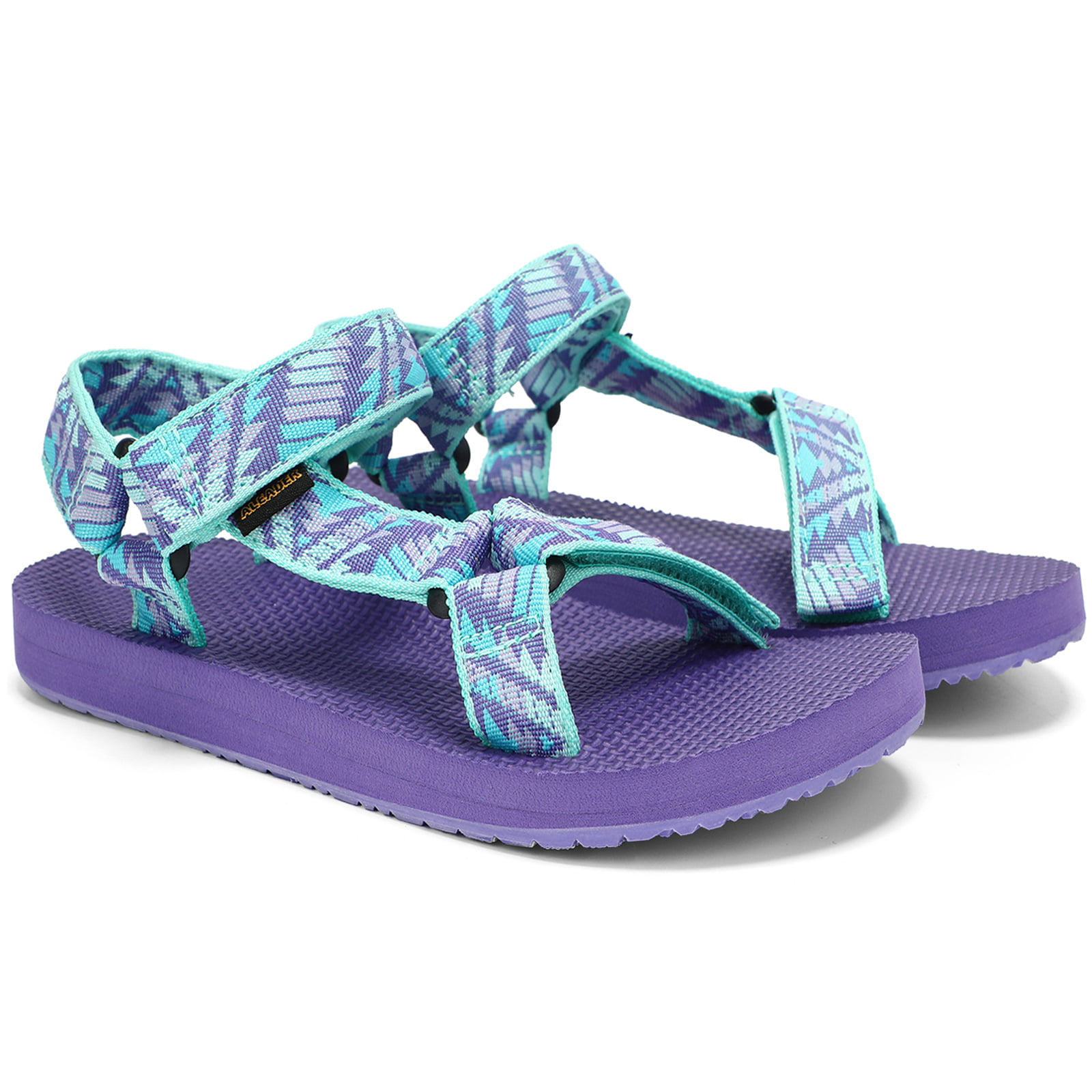Soft Lilac & Sky Blue Pastel Colours Casual Clogs Slip On Holiday/Beach Sandals 