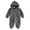 Gray, variant on Bixock Kids Fall Winter Clothes,Toddler Boys and Girls Rompers,Newborn Baby Boy and Girl Composite Woolen Outerwear Hooded Hooded Crawling Suit Jumpsuit