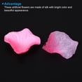thumbnail image 4 of Uxcell Artificial Rose Petals Silk Flower Decoration Supplies for Wedding Decor, Gradient Rose Red 1200Pcs, 4 of 5
