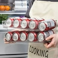 thumbnail image 3 of Refrigerator And Freezer Stackable Clear Storage Organizer Bins With Double layer, 3 of 11