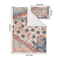 thumbnail image 5 of Boho Bohemia Flower Duvet Cover and Pillowcase Set for Single Bedding, Bedroom Accessories for Kids Teens, 5 of 5