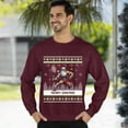 thumbnail image 3 of Christmas Sweatshirt, Merry Dinkmas Funny Pickleball Santa Sweatshirt, Unique Ugly Christmas Sweatshirt, Witty Player Gift for Women & Men, 3 of 5